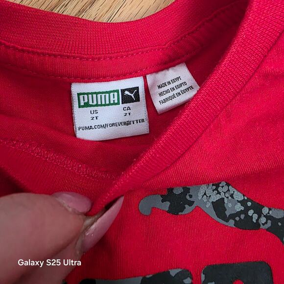 Puma boys' long-sleeve t-shirt and tricot pants set sz 2T - Picture 7 of 7